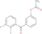 3-(2,3-Difluorobenzoyl)phenyl acetate