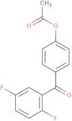 4-(2,5-Difluorobenzoyl)phenyl acetate