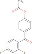 4-(2,4-Difluorobenzoyl)phenyl acetate