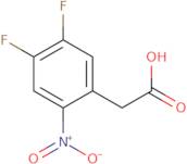 4,5-Difluoro-2-nitrobenzeneacetic acid
