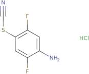 2,5-Difluoro-4-thiocyanatoaniline, HCl