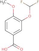 3-Difluoromethoxy-4-methoxybenzoic Acid