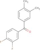 3,4-Difluoro-3',4'-Dimethylbenzophenone