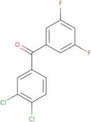 3,4-Dichloro-3',5'-Difluorobenzophenone