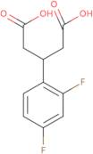 3-(2,4-Difluorophenyl)pentanedioic acid