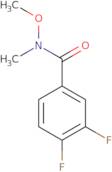 3,4-Difluoro-N-Methoxy-N-Methylbenzamide