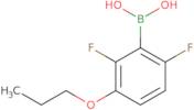 2,6-Difluoro-3-Propoxyphenylboronic Acid