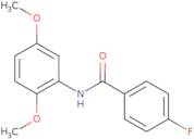 N-(2,5-Dimethoxyphenyl)-4-Fluorobenzamide