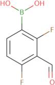 (2,4-Difluoro-3-formylphenyl)boronic acid