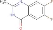 6,7-Difluoro-2-methyl-4(3H)-quinazolinone