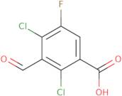 2,4-Dichloro-5-fluoro-3-formylbenzoic acid