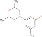 3-(2,6-dimethylmorpholino)-5-fluoroaniline