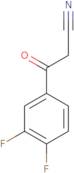 3,4-Difluoro-β-Oxo-Benzenepropanenitrile