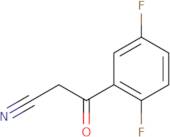 2,5-Difluoro-β-Oxo-Benzenepropanenitrile