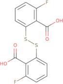2,2'-Disulfanediylbis(6-Fluorobenzoic Acid)