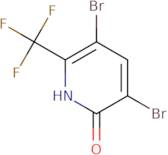 3,5-Dibromo-6-(trifluoromethyl)-2-pyridinol