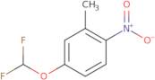 4-(Difluoromethoxy)-2-methyl-1-nitrobenzene