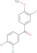 3,4-Dichloro-3'-Fluoro-4'-Methoxybenzophenone