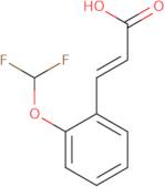 (2E)-3-[2-(Difluoromethoxy)Phenyl]Acrylic Acid