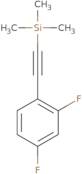 [(2,4-Difluorophenyl)Ethynyl](Trimethyl)Silane