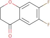 6,7-Difluoro-2,3-dihydro-4H-1-benzopyran-4-one