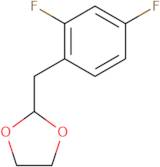 1,3-Difluoro-4-(1,3-Dioxolan-2-Ylmethyl)Benzene