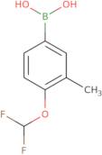 [4-(Difluoromethoxy)-3-methylphenyl]boronic acid