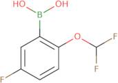 [2-(Difluoromethoxy)-5-fluorophenyl]boronic acid