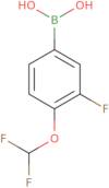 [4-(Difluoromethoxy)-3-fluorophenyl]boronic acid