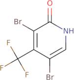 3,5-Dibromo-2-hydroxy-4-(trifluoromethyl)pyridine