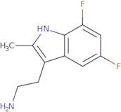 2-(5,7-Difluoro-2-Methyl-1H-Indol-3-Yl)Ethanamine