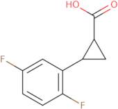 2-(2,5-Difluorophenyl)cyclopropanecarboxylic acid