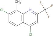 4,7-dichloro-8-methyl-2-(trifluoromethyl)quinoline