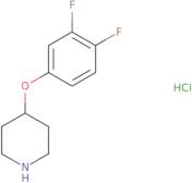 4-(3,4-Difluorophenoxy)Piperidine Hydrochloride (1:1)