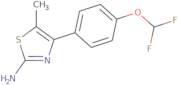 4-[4-(Difluoromethoxy)phenyl]-5-methyl-2-thiazolamine