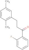 3-(2,5-Dimethylphenyl)-1-(2-fluorophenyl)-1-propanone