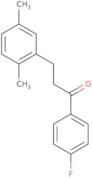 3-(2,5-Dimethylphenyl)-1-(4-fluorophenyl)-1-propanone