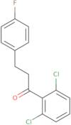 1-(2,6-Dichlorophenyl)-3-(4-fluorophenyl)-1-propanone