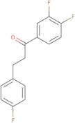 1-(3,4-Difluorophenyl)-3-(4-fluorophenyl)-1-propanone