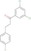 1-(3,5-Dichlorophenyl)-3-(4-fluorophenyl)-1-propanone