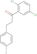 1-(2,5-Dichlorophenyl)-3-(4-fluorophenyl)-1-propanone