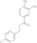 1-(3,4-Dimethylphenyl)-3-(4-fluorophenyl)-1-propanone