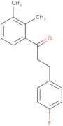 1-(2,3-Dimethylphenyl)-3-(4-fluorophenyl)-1-propanone