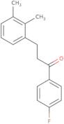 3-(2,3-Dimethylphenyl)-1-(4-fluorophenyl)-1-propanone