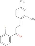 3-(2,4-Dimethylphenyl)-1-(2-fluorophenyl)-1-propanone