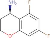 (4R)-5,7-Difluoro-3,4-dihydro-2H-1-benzopyran-4-amine