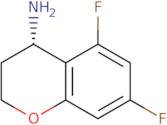 (4S)-5,7-Difluoro-3,4-dihydro-2H-1-benzopyran-4-amine