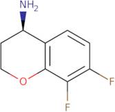 (4R)-7,8-Difluoro-3,4-dihydro-2H-1-benzopyran-4-amine