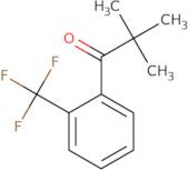 2,2-Dimethyl-1-[2-(trifluoromethyl)phenyl]-1-propanone