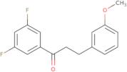 1-(3,5-Difluorophenyl)-3-(3-methoxyphenyl)-1-propanone